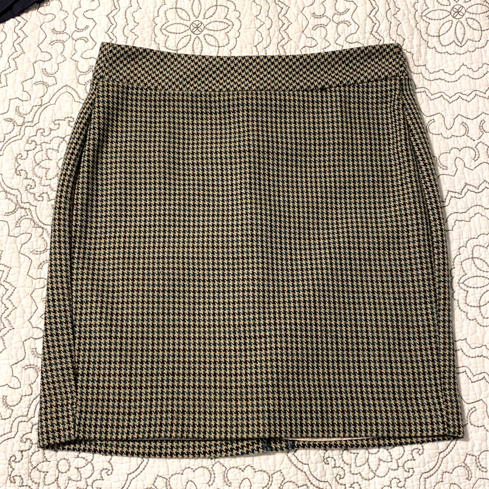 Banana Republic Houndstooth Mini Skirt